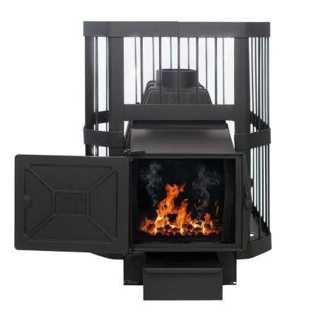 Печь банная чугунная СИБИРЬ 21 облегченная топка в Молодечно