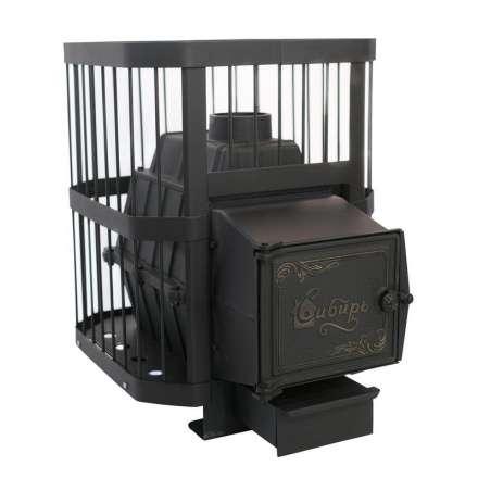 Печь банная чугунная СИБИРЬ 21 облегченная топка в Молодечно