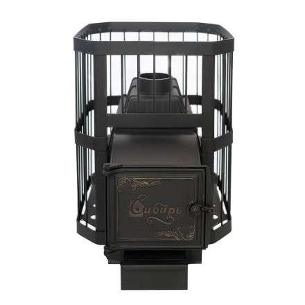 Печь банная чугунная СИБИРЬ 21 облегченная топка в Молодечно