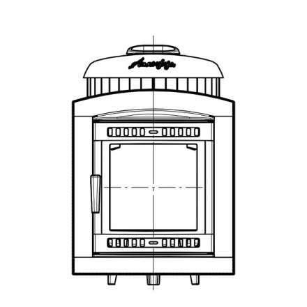 Банная печь ProMetall Атмосфера ламели Окаменевшее дерево в Молодечно