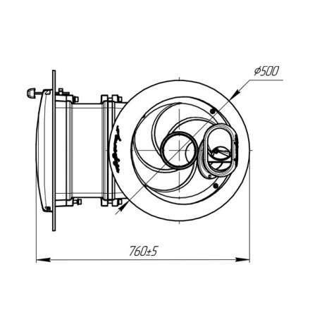 Банная печь ProMetall Атмосфера ламели Окаменевшее дерево в Молодечно