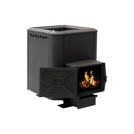 Печь банная Сибирь-15 с выносным топочным каналом (конвекционная) в Молодечно