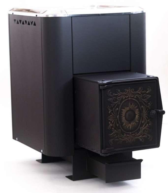 Печь банная Сибирь-18 (чугунная дверка, конвекционная) в Молодечно