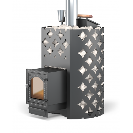 Банная печь ЭТНА 18 (ДТ-4С) ЗК Амазонка бай фото в Молодечно