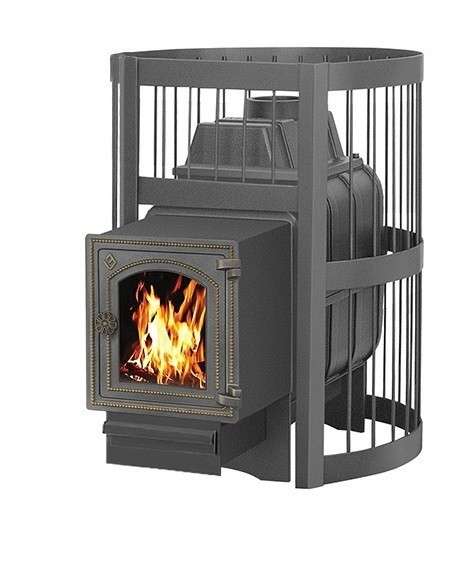 Печь для бани Везувий Легенда Стандарт 28 (ДТ-4С) в Молодечно