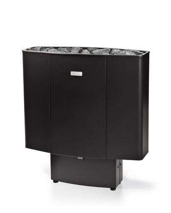 Электрическая печь Narvi Slim чёрная 9 кВт Амазонка бай фото в Молодечно