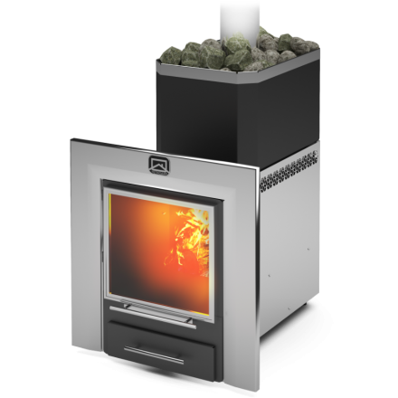 Печь для бани Теплодар Русь-12 ЛНЗП Профи Панорама Амазонка бай фото в Молодечно