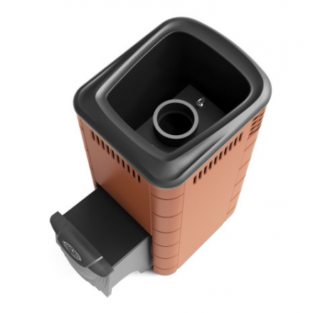 Печь для бани Термофор Каронада XXL Heavy Metal ДА терракота Амазонка бай фото в Молодечно