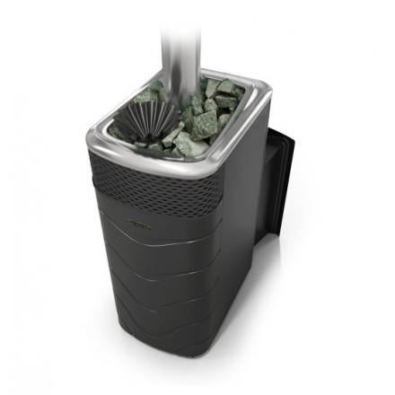 Печь для бани Термофор Гейзер Супер XXL Inox Витра ЗК антрацит Амазонка бай фото в Молодечно