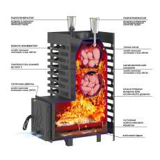 Печь для бани Везувий ASTON 20 в Молодечно