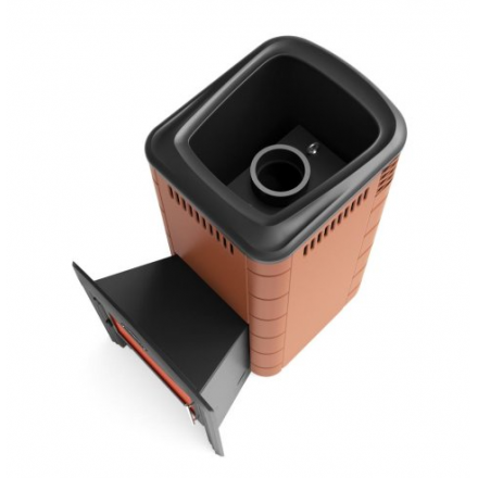 Печь для бани Термофор Каронада XXL Heavy Metal Витра терракота Амазонка бай фото в Молодечно