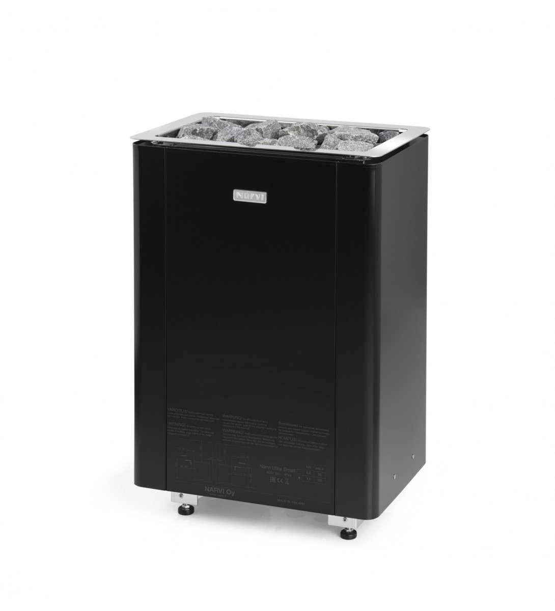 Электрическая печь Narvi Ultra Small чёрная 9 кВт Амазонка бай фото в Молодечно