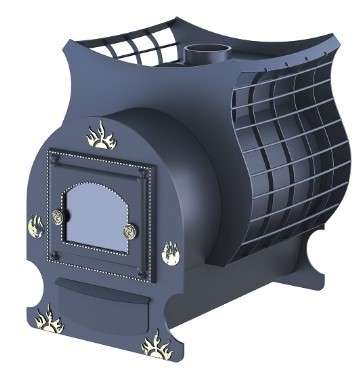 Печь для бани Царь-печи Елисей Премиум 8 мм Амазонка бай фото в Молодечно