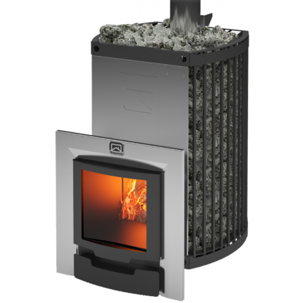 Печь для бани Теплодар Домна-Сетка 20 ЛК Панорама Амазонка бай фото в Молодечно