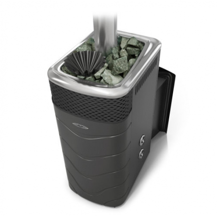 Печь для бани Термофор Гейзер XXL 2017 Carbon Витра ЗК ТО антрацит Амазонка бай фото в Молодечно