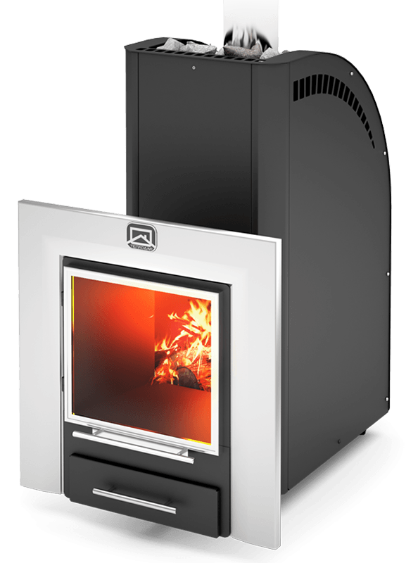 Печь для бани Теплодар Каскад-12Т Панорама Амазонка бай фото в Молодечно