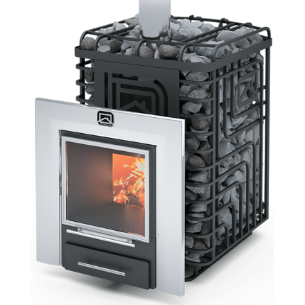 Печь для бани Теплодар Сибирский Утес-20 ЛП Профи Панорама Амазонка бай фото в Молодечно