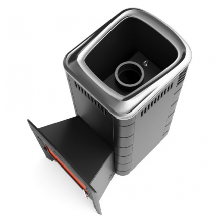 Печь для бани Термофор Каронада XXL Heavy Metal Витра антрацит Амазонка бай фото в Молодечно