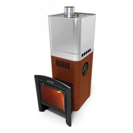 Печь для бани Термофор Бирюса 2013 Carbon Витра ЗК терракота купить в Молодечно