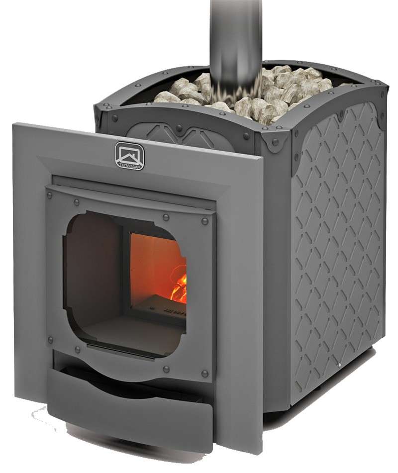 Печь для бани Теплодар Былина-18Ч Панорама Амазонка бай фото в Молодечно