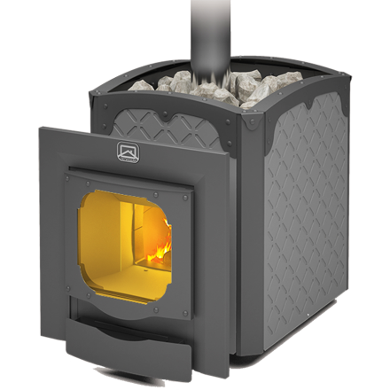 Печь для бани Теплодар Былина-24Ч Панорама Амазонка бай фото в Молодечно