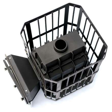 Печь банная Сибирь-32 с каминной дверцей в Молодечно