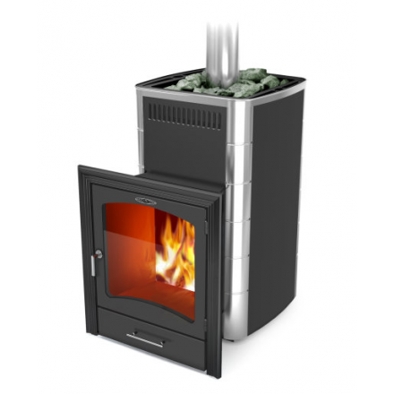 Печь для бани Термофор Калина II Inox БСЭ антрацит НВ ПРА Амазонка бай фото в Молодечно