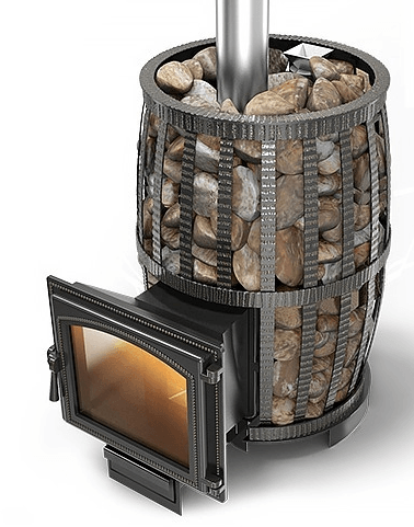 Печь для бани Везувий Легенда Русский Пар Ковка 24 (240) Амазонка бай фото в Молодечно