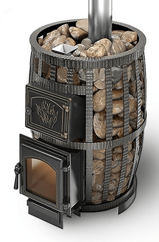 Печь для бани Везувий Легенда Русский Пар Ковка 18 (270) б/в в Молодечно