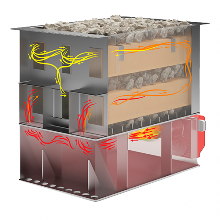 Печь-каменка КомПар BS1 в Молодечно