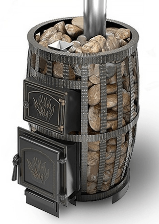 Печь для бани Везувий Легенда Русский Пар Ковка 24 (271) б/в в Молодечно