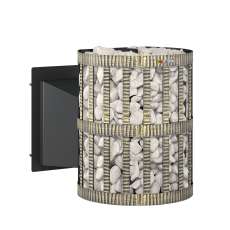 Печь для бани Везувий Скиф Ковка 16 Панорама в Молодечно