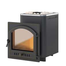 Печь для бани Везувий Русичъ Антрацит 16 (205) Амазонка бай фото в Молодечно