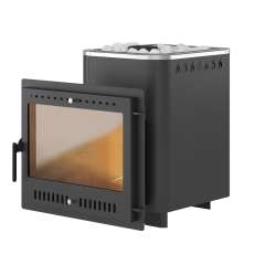 Печь для бани Везувий Русичъ Антрацит 16 Панорама Амазонка бай фото в Молодечно