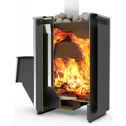 Печь для бани Теплодар Сахара-16 ЛК (2.0) в Молодечно