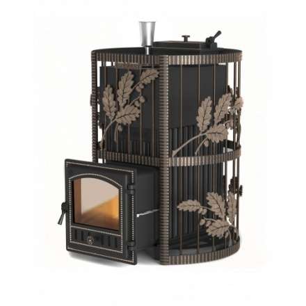 Печь для бани Везувий Эверест Ковка 24 (280) закрытая каменка Амазонка бай фото в Молодечно