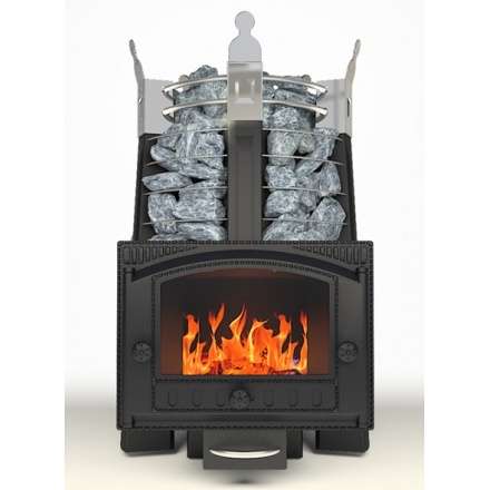 Печь для бани Добросталь Августа стоун стронг панорамная Амазонка бай фото в Молодечно