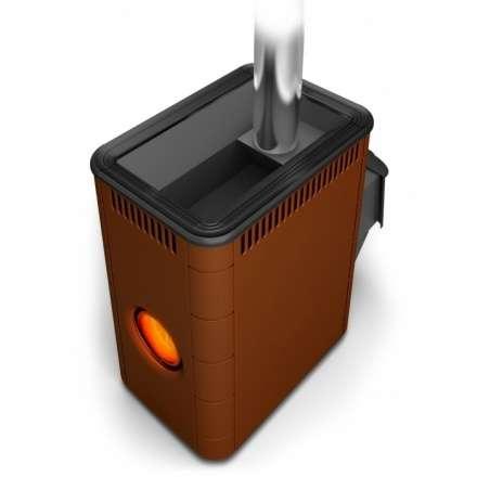 Печь для бани Термофор Аврора Inox ДА Иллюминатор терракота купить в Молодечно