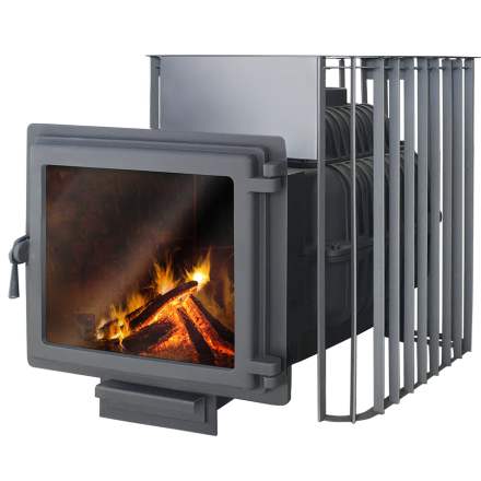 Печь для бани Этна Магма 18 (Панорама) в Молодечно