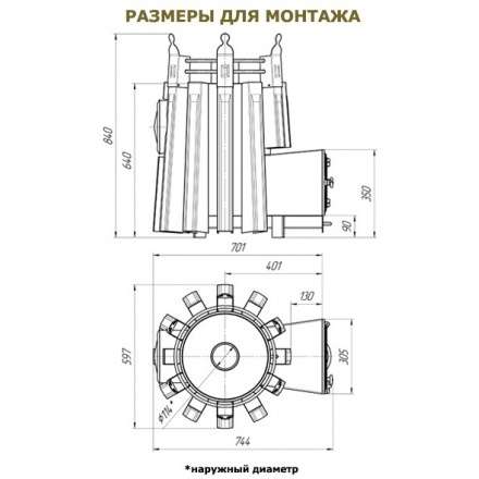 Печь для бани Добросталь Екатерина Великая в Молодечно