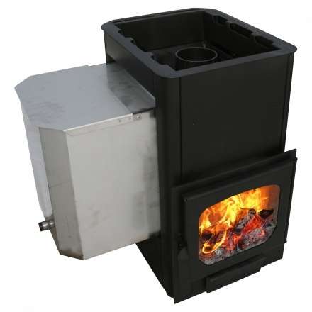Печь для бани Варвара Мини навесн. пан. дверь укор. топка купить в Молодечно