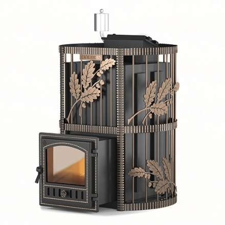 Печь для бани Везувий Эверест Inox 25 (280) Ковка Амазонка бай фото в Молодечно