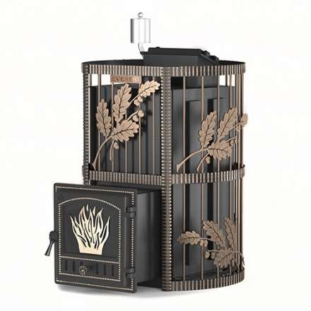 Печь для бани Везувий Эверест Inox 25 (281) Ковка Амазонка бай фото в Молодечно