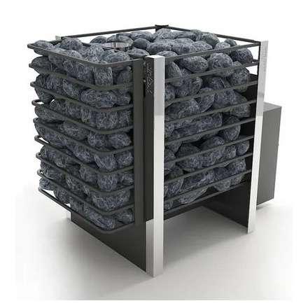 Печь для бани Добросталь Жара-люкс 20 панорамная дверка в Молодечно