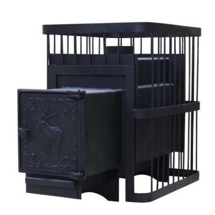 Печь банная ComfortProm РЕТРО СТАЛЬ 8 мм 20 м3 купить в Молодечно