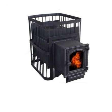 Печь банная ComfortProm РЕТРО СТАЛЬ 8 мм стекло 20 м3 купить в Молодечно