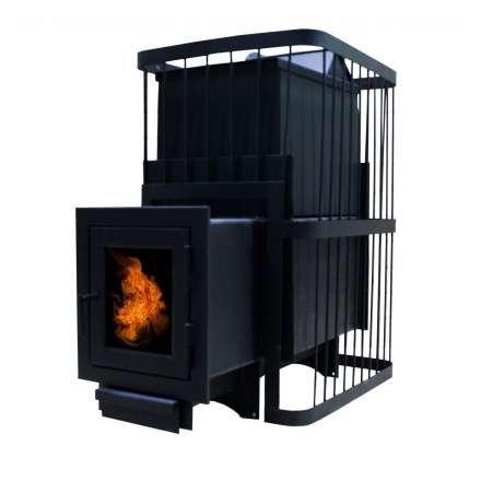 Печь банная ComfortProm РЕТРО СТАЛЬ 8 мм закр. каменка стекло 26 м3 купить в Молодечно