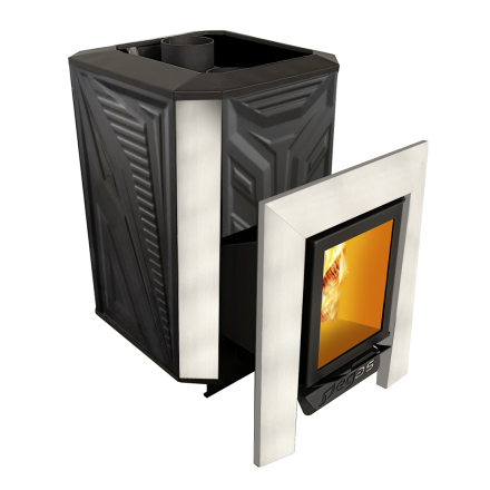 Банная печь Пегас 16 стекло нерж конвекция амазонка бай фото в Молодечно