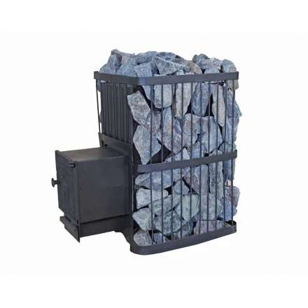 Печь банная ComfortProm "РЕТРО" ПРЕМИУМ ЧУГУН закр. каменка 26 м3 Амазонка бай фото в Молодечно