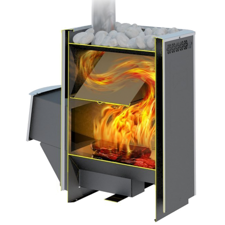 Печь для бани Теплодар Сибирь-20 ЛК в Молодечно